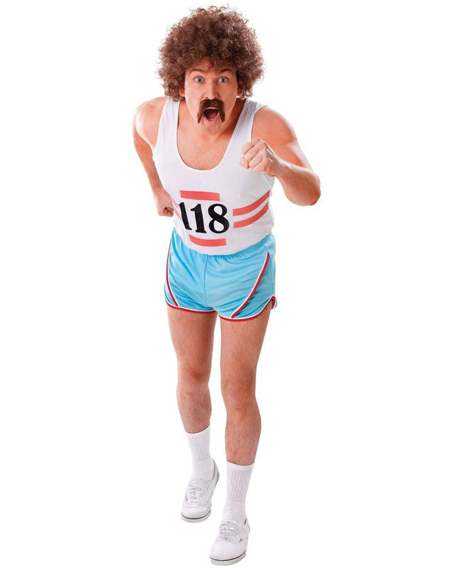 Retro Runner Costume | 70s 80s Marathon Man Fancy Dress